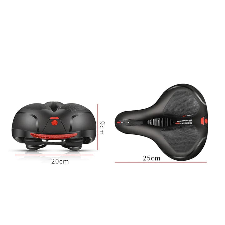 ORTHOBIKE® CloudComfort - Selle de vélo ergonomique contre les douleurs dorsales et fessières
