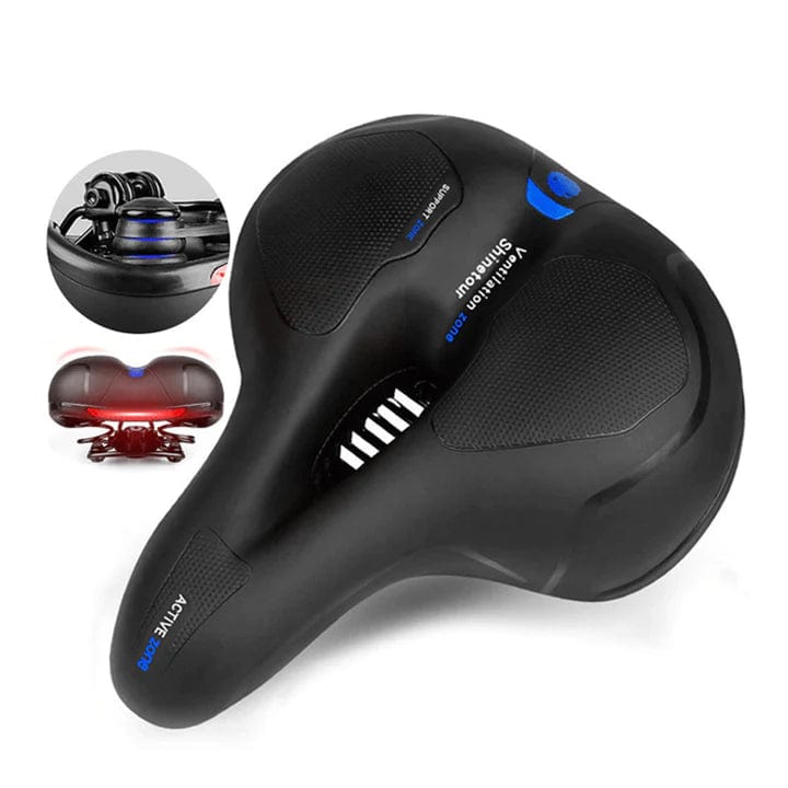 ORTHOBIKE® CloudComfort - Selle de vélo ergonomique contre les douleurs dorsales et fessières